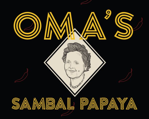 Oma's Sambal Papaya (220gr) - Afbeelding 2